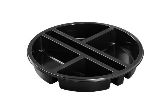 Bowl insert with dividers